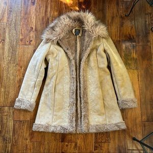 faux fur coat